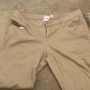 ‼️ khaki pants worn ONCE!